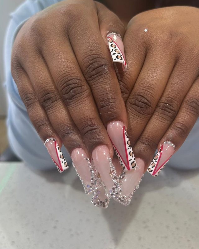 Nail art and gel manicure at Naespa Beauty in Astoria, Queens